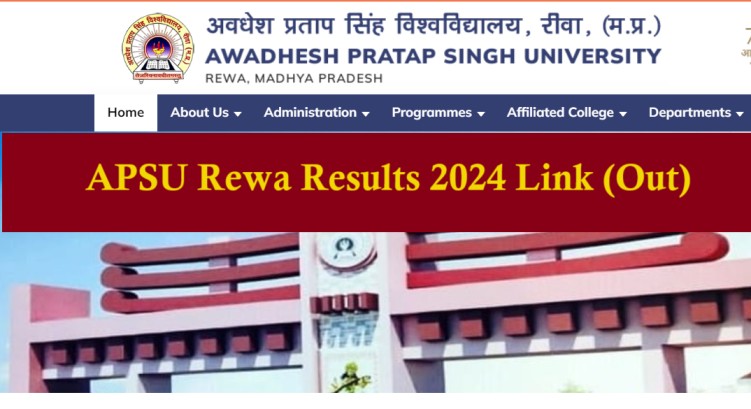 APSU Rewa Results 2024 Link