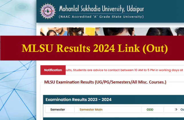MLSU Results 2024 Link